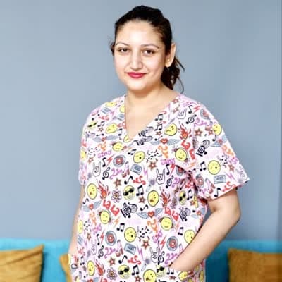 Portrait of Dr. Pratyusha Baral, Clinical Embryologist